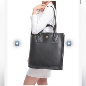 Anne Klein Sandra N/S Tote Bag with a small bag for Women - Black